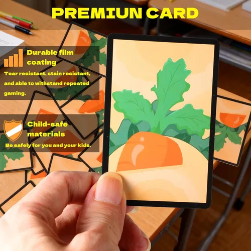 Miniatura 2 de Slap Jack - Juego de cartas divertido y colorido para niños, adolescentes y familias, perfecto para viajes, noche de juegos, tiempo en familia
