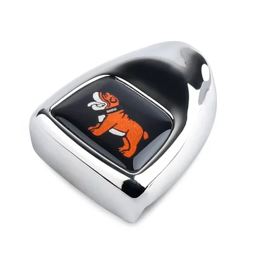Miniatura 2 de Tapa metálica para el salpicadero del botón de arranque del motor, para Mini Cooper F54 F55 F56 F57 F60 2014+ (Bulldog)