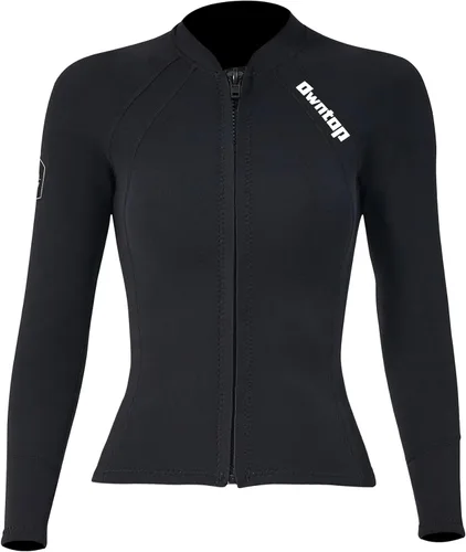 Owntop Camisetas de neopreno | Mujeres y hombres | Manga larga de neopreno de 0.079 in | Flexible y cómodo | Cremallera frontal YKK | Surfing Buceo