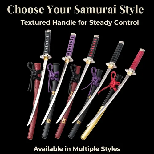 Miniatura 8 de Wablade Abrecartas Katana con soporte de 8.27 pulgadas, abrelatas de correo samurái japonés, fabricado en Seki Japón, decoración de escritorio mini