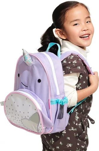 Miniatura 122 de Skip Hop - Mochila para preescolar, colección Zoo, para niños pequeños de 3 a 4 años, diseño de llama
