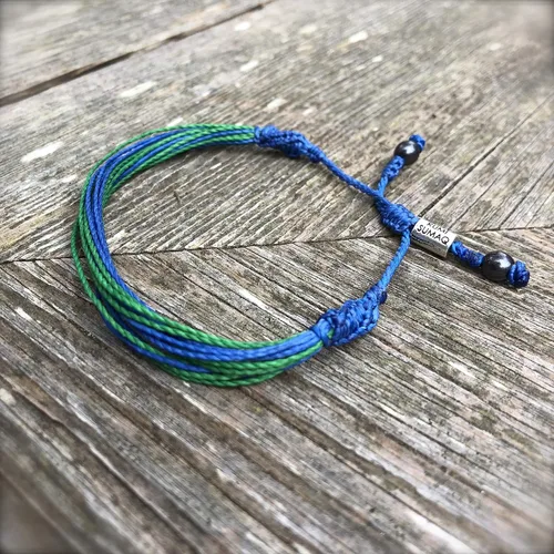 Miniatura 101 de Rumi Sumaq Pulsera de concientización para hombres, mujeres y niños – Pulsera de apoyo tejida ajustable anudada a mano – Pulsera de conciencia sutil