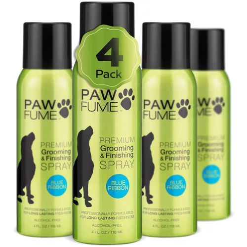 Miniatura 13 de PAWFUME - Perfume en aerosol para perros para aseo, cinta azul, paquete de 1 – Mantén a tu cachorro fresco todo el día – Probiótico, sin alcohol