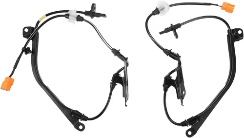 Motoforti Sensor de velocidad ABS delantero izquierdo derecho para Acura TL 2004-2008, goma, No.57450SEPA01/57455SEPA01, negro, 2 unidades