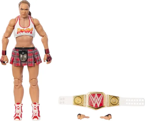 Miniatura 8 de Mattel WWE Bobby Lashley Top Picks Elite Collection Figura de acción, articulación y detalles realistas, accesorios intercambiables, 6 pulgadas