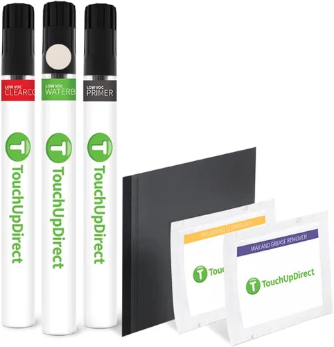 Miniatura 292 de TouchUpDirect NH-578 Taffeta White compatible con Pintura de retoque Honda Exact Match en aerosol - Kit esencial Tafetán Blanco