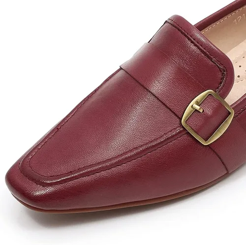 Miniatura 3 de Mona Flying - Mocasines de cuero planos informales para mujer