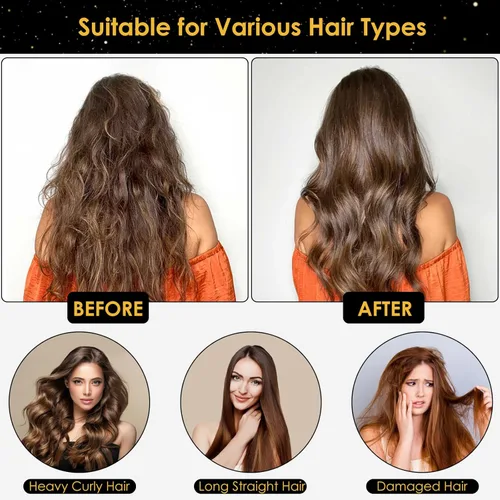 Miniatura 6 de TEPENAR Accesorio para secador de pelo, grande, negro, mejorado, suave, ajustable para secador de pelo de mano, secado rápido, ideal para el cuidado