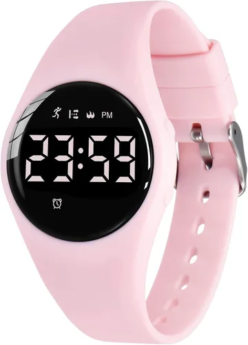 Miniatura 13 de NN BEN NEVIS Reloj digital para niños y niñas, reloj deportivo con rastreador de fitness, reloj despertador, cronómetro, sin aplicación y resistente