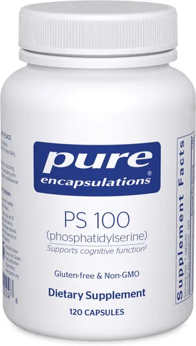Miniatura 8 de Pure Encapsulations PS 100 Suplemento de fosfatidilserina para el cerebro y la memoria* 60 cápsulas