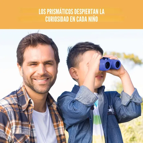 Miniatura 6 de Binoculares para niños – Juguete perfecto para niños pequeños y niñas – Juego extenso que incluye lupa y brújula – Potente aumento 8 x 21 – niños