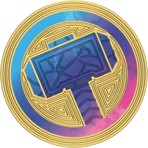 Miniatura 5 de PopSockets - Agarre para teléfono con soporte expandible, agarre adhesivo, esmalte - Mighty Thor