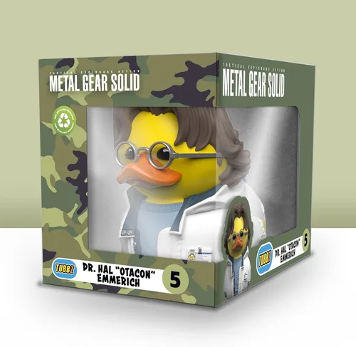 Miniatura 2 de TUBBZ Edición en caja: Metal Gear Solid - Figura de vinilo de pato de goma Dr Hal Otacon Emmerich Cosplaying