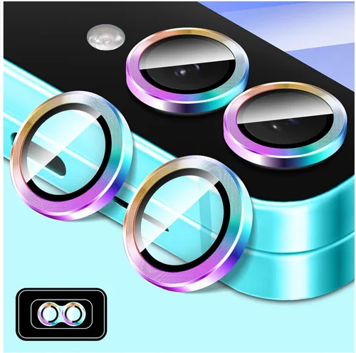 Miniatura 27 de LucBuy Protector de lente de cámara para Samsung Galaxy Z Fold 3, cubierta de cámara de vidrio templado Protector de pantalla Adhesivo de película