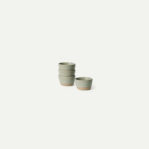 Miniatura 10 de Mora Juego de 4 Mini Ramekins, Platos de Cerámica para Hornear de 8 onzas - Aptos para Microondas, Horno y Lavavajillas - Pimienta Negra peppercorn