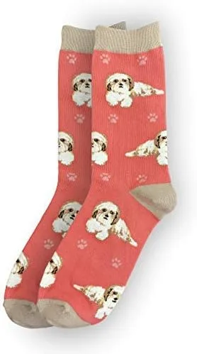 Miniatura 6 de Calcetines para amantes de las mascotas, divertidos, para todas las estaciones, talla única, para mujeres y hombres, regalos de gatos y perros