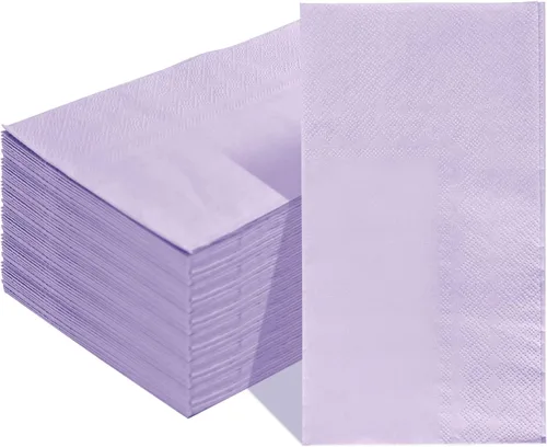 Miniatura 11 de 100 servilletas de 3 capas de color verde salvia de 13 x 15.7 pulgadas, servilletas de baño para invitados, servilletas de postre, toallas de mano