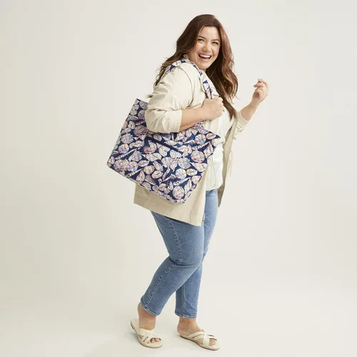 Miniatura 5 de Vera Bradley Cotton Vera Tote Bag