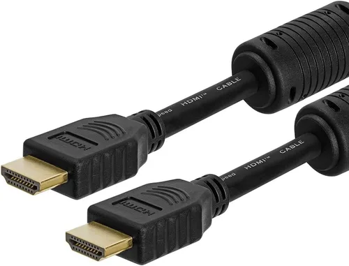 Miniatura 3 de Cmple - Cable HDMI de alta velocidad HDTV Ultra-HD (UHD) 3D, 4K @60Hz, 18Gbps 28AWG HDMI Cable de retorno de audio de 15 pies, negro