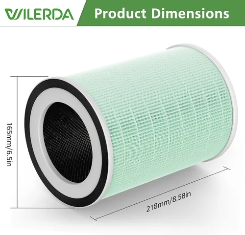 Miniatura 5 de Paquete de 2 filtros HEPA KILO para mascotas, compatibles con Afloia KILO, KILOPLUS, KILOPRO, MIRO, MIRO PRO y MORENTO MR-Kilo, Kalo Air Pur ifier