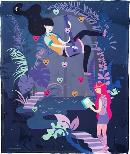 Miniatura 41 de Northwest Adventure Time - Manta de seda táctil, 50 x 60 pulgadas, Adventure Comic