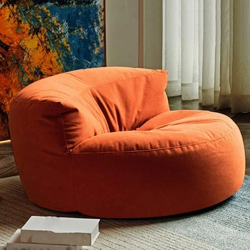 Miniatura 10 de Silla Puf de Chenilla Funda de Puf (Sin Relleno) Lavable Ultra Suave Puf Otomano Niños Adultos Silla Puf Sillón Perezoso Sofá Asiento de Piso Verde