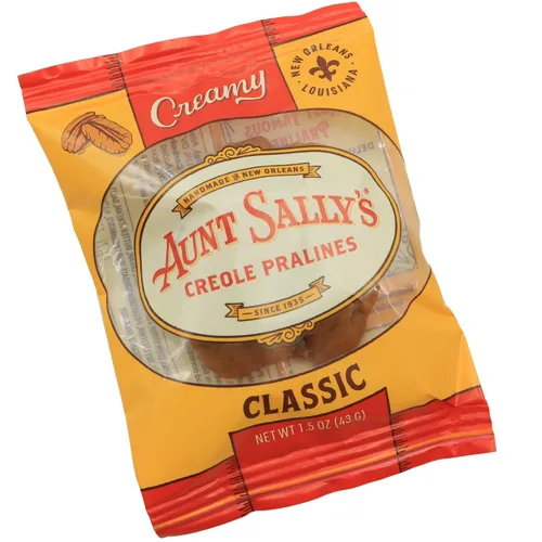 Miniatura 3 de Aunt Sally's Pralinés cremosos surtidos - Caja de 12 unidades - Praliné más famoso de Nueva Orleans - Caramelo de nuez hecho a mano