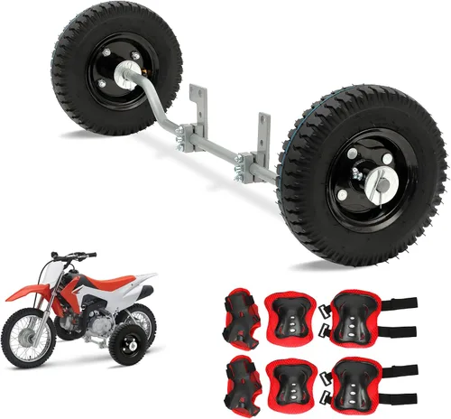 Miniatura 10 de Ruedas de entrenamiento para motocross de 50 cc compatibles con maquinilla de afeitar MX500 MX125 MX400 Honda CRF50 XR50 Z50 Yamaha PW50 TTR50 ktm