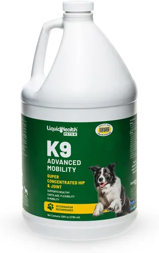 Miniatura 8 de LIQUIDHEALTH Pets K9 Advanced Mobility Nivel de glucosamina líquida 5000 para perros grandes con condroitina, MSM, Boswellia Serrata – Vitaminas