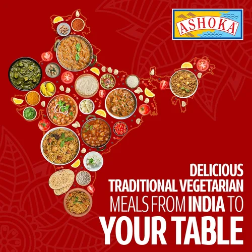 Miniatura 2 de Ashoka Comidas indias listas para comer desde 1930, 100% vegetariano Dal Makhani, comida india totalmente natural cocinada tradicionalmente, a base