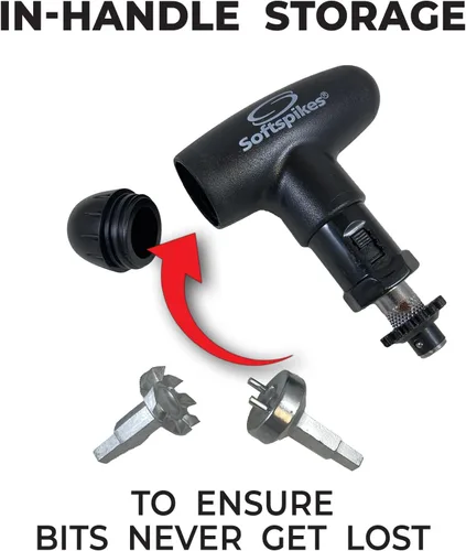 Miniatura 3 de Softspikes Kit de tacos de golf Kaddy - Accesorios para quitar e instalar rápidamente los tacos de golf - Compatible con cualquier sistema