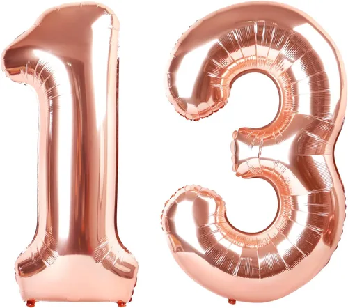 Miniatura 451 de Globos de números de 5 globos de 40 pulgadas, decoraciones de cumpleaños azules para niños y niñas, globos de números azul marino grandes