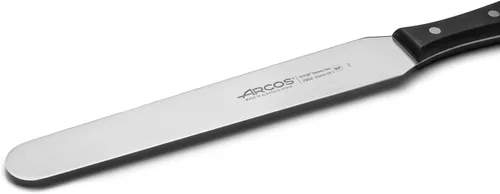 Miniatura 3 de ARCOS Espátula de acero inoxidable nitrum de 10 pulgadas y hoja de 9.843 in. Mango ergonómico POM de polioximetileno. Serie Universal. Hoja larga