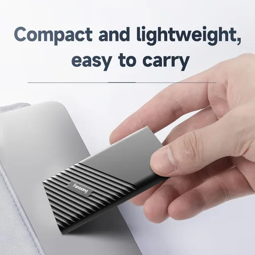 Miniatura 4 de fanxiang SSD externo de 2 TB portátil, hasta 2000 MB/s, unidad externa de estado sólido USB C, disco duro externo, USB 3.2 Gen2* 2 Type-C SSD