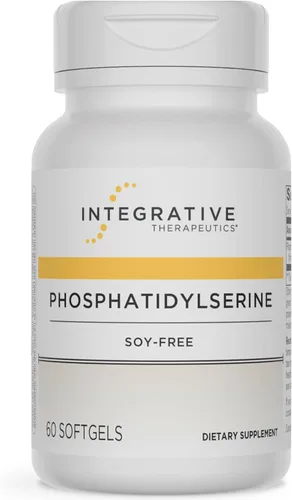 Integrative Therapeutics Fosfatidilserina - Suplemento de apoyo para la función cognitiva y el estrés mental* - derivado de lecitina de girasol - 60