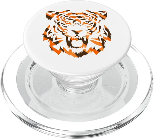 Miniatura 8 de Bengal Tiger Art Design - PopSockets intercambiables para hombres, mujeres y niños