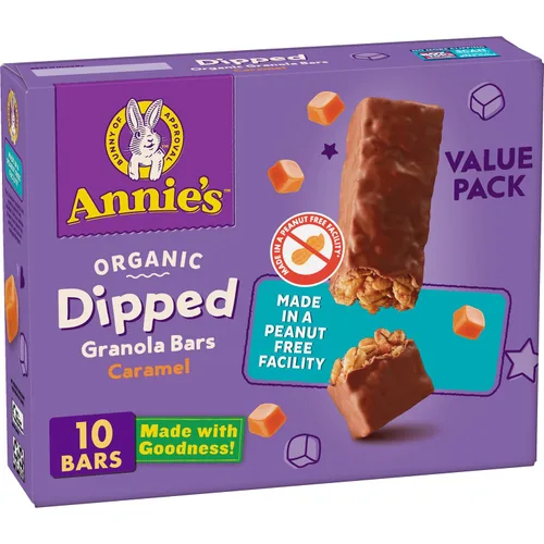 Miniatura 21 de Annie's Barras de granola masticables orgánicas, chispas de chocolate, 12 unidades (paquete de 6)