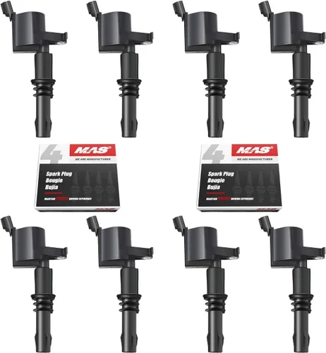 Miniatura 9 de MAS Juego de 8 bobinas de encendido para arranque recto y moto SP546 SP515 compatible con Ford F150 F250 F350 Super Duty Expedition Lincoln