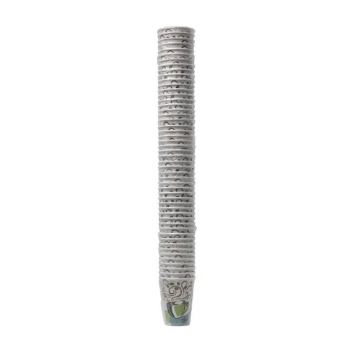 Miniatura 3 de Dixie PerfecTouch - Tazas de café de papel de 12 onzas por GP PRO, diseño Coffee Haze, 1000 unidades (tazas desechables envueltas individualmente)