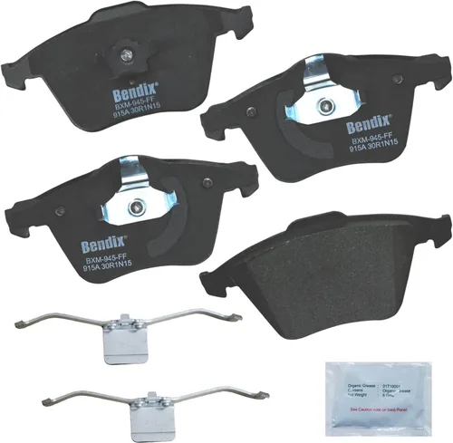 Miniatura 306 de Pastillas de freno delanteras cerámicas Bendix Priority1 CFC2302 para Hyundai Elantra 2021, Sonata 2022-2020, Kia K5 2023-2021