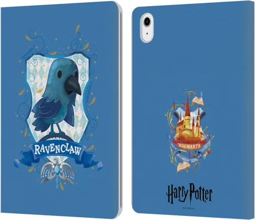 Miniatura 19 de Head Case Designs Funda de piel con licencia oficial de Harry Potter Gryffindor Deathly Hallows II, compatible con Apple iPad 10.2 2019/2020/2021