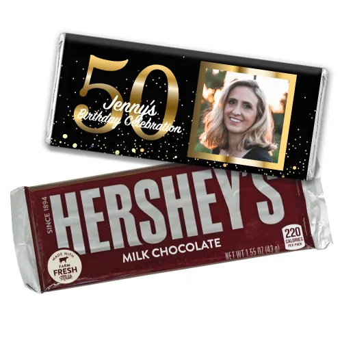 Miniatura 18 de Regalos personalizados de fiesta de dulces de 30 cumpleaños de 12 quilates con fotos de barras de chocolate y envoltorios, regalos para invitados