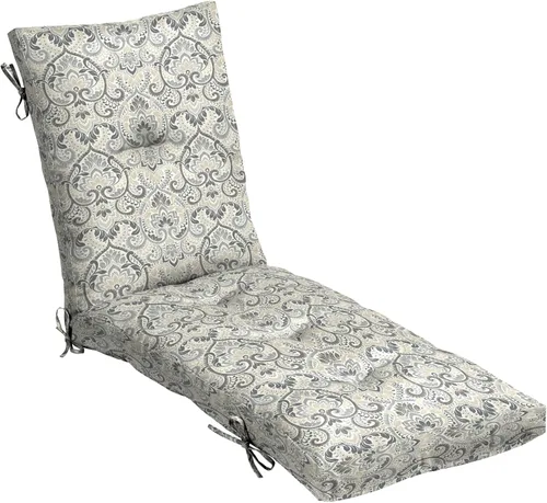 Miniatura 29 de Arden - Cojín acolchado moderno de felpa para exteriores para chaise longue, 76 x 22 pulgadas, resistente a la lluvia y a la decoloración, cojín