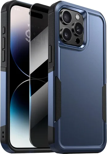 Miniatura 62 de Diaclara Funda diseñada para iPhone 12 Pro Max, [con protector de pantalla de privacidad] [antiespía] [protección contra caídas de grado militar]