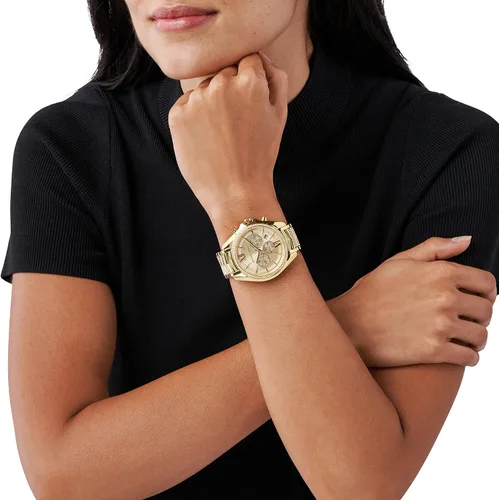 Miniatura 5 de Michael Kors Whitney - Reloj de acero inoxidable con detalles ostentosos