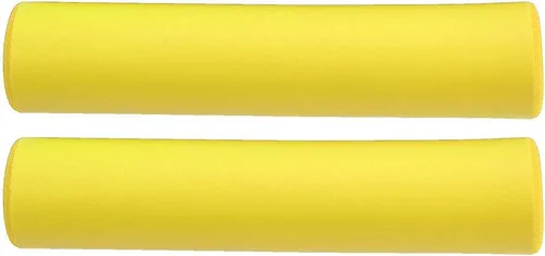 Miniatura 3 de CHICIRIS Agarradera para manillar, 1 par de empuñaduras para manillar, agarre de silicona antideslizante a prueba de golpes con tapones finales