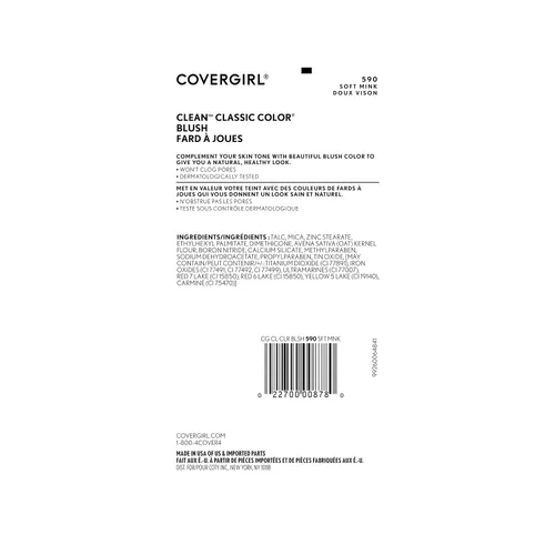 Miniatura 4 de Covergirl Rubor en Polvo Soft Mink de Color Clásico 590 Soft Mink