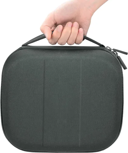 Miniatura 3 de Linkidea Funda de transporte para auriculares compatible con Audio-Technica ATH-M50X, ATH-GDL3 y más, bolsa protectora de viaje rígida con cable