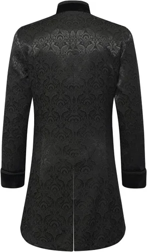 Miniatura 3 de Chaqueta steampunk gótica victoriana renacentista para hombre