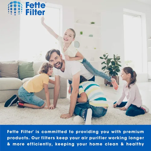 Miniatura 6 de Fette Filter - FLT4825 Premium True HEPA H13 Filtro B Compatible con GermGuardian Purificador de Aire Serie AC4825 AC4300BPTCA AC4850PT AC4900CA